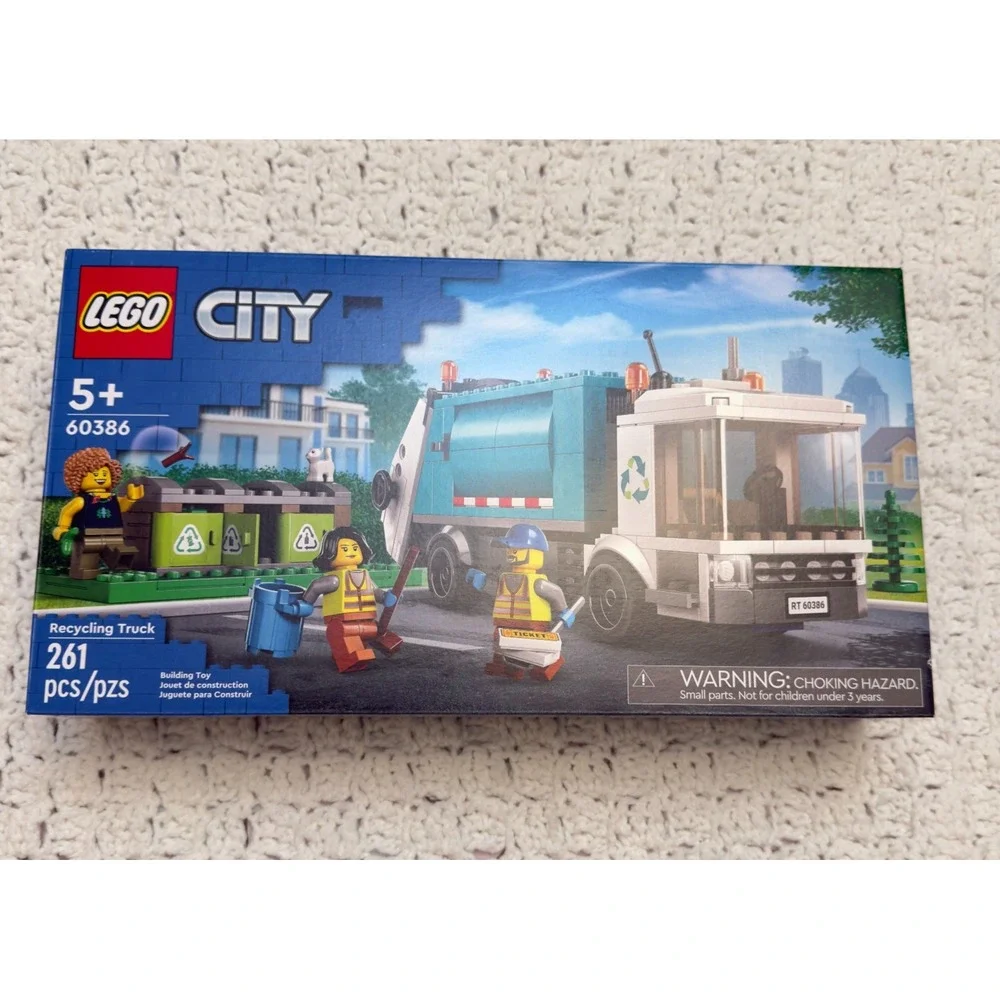 LEGO CITY: Recycling Truck (60386) Building Toy‎ Set Collectible Kids Gift Fun